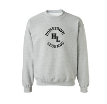 Load image into Gallery viewer, OG HOMETOWN CREWNECK - GREY - BLACK

